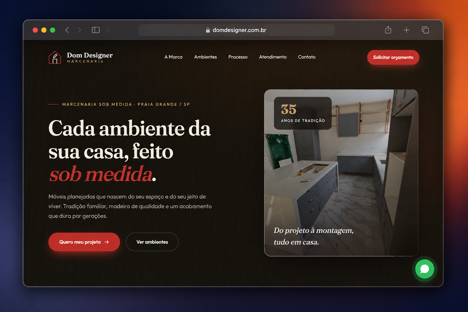 Projeto Dom Designer